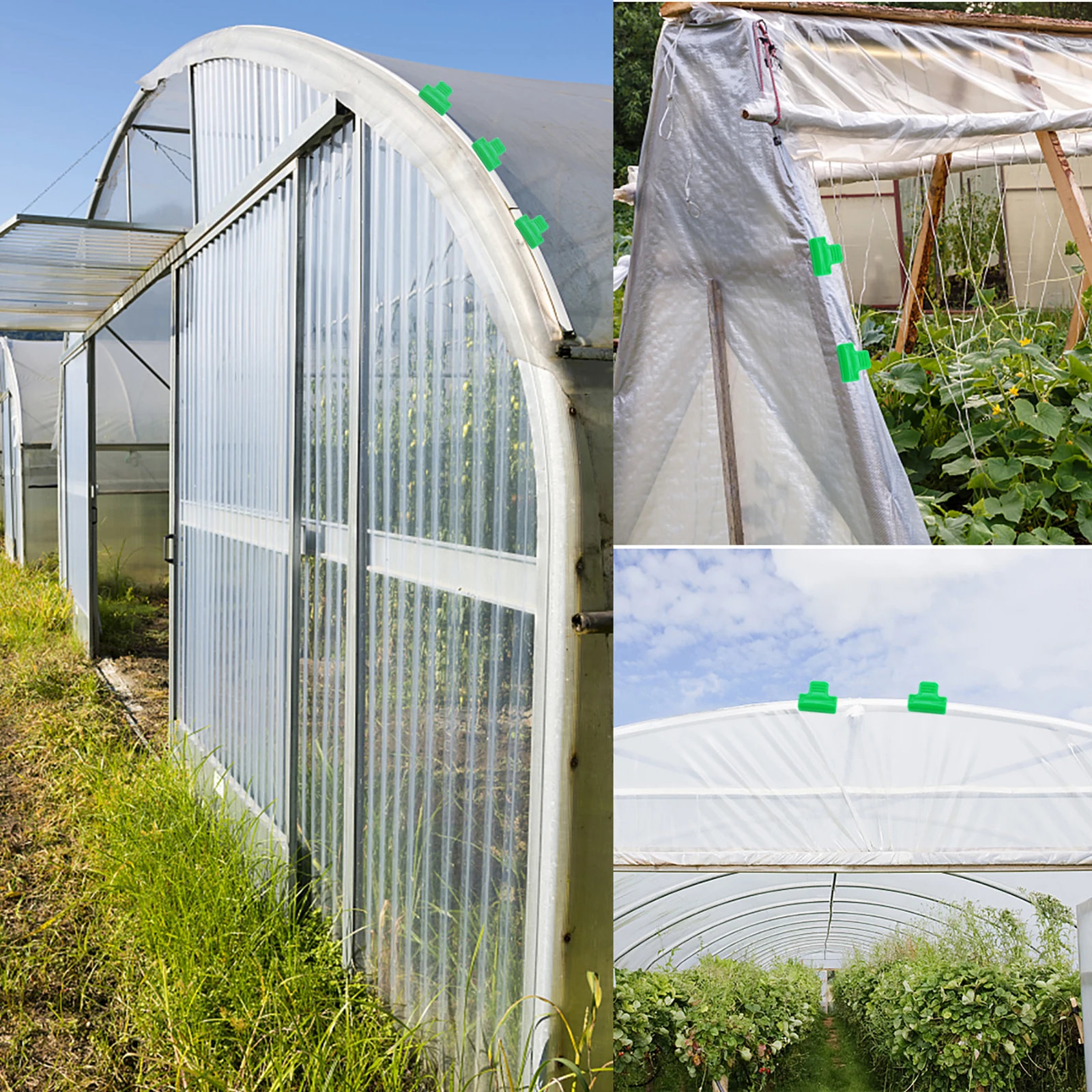 30pcs Greenhouse Clamps Clips For 11Mm Pipes High Film Shade Net Insect Net Greenhouse Row Cover Shelter Tunnel
30pcs Greenhouse Clamps Clips For 11Mm Pipes High Film Shade Net Insect Net Greenhouse Row Cover Shelter Tunnel