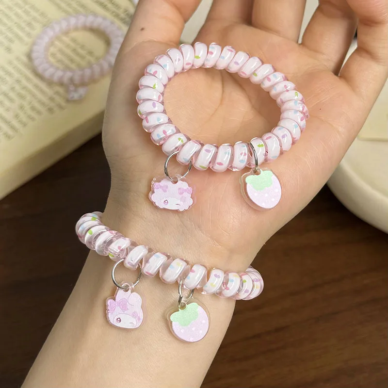 Coquette My Melody Piano Strawberry Hair Ties Set Invisible No Crease Spiral Coil Hair Scrunchies Cute Sweet Korean Accessories
Coquette My Melody Piano Strawberry Hair Ties Set Invisible No Crease Spiral Coil Hair Scrunchies Cute Sweet Korean Accessories