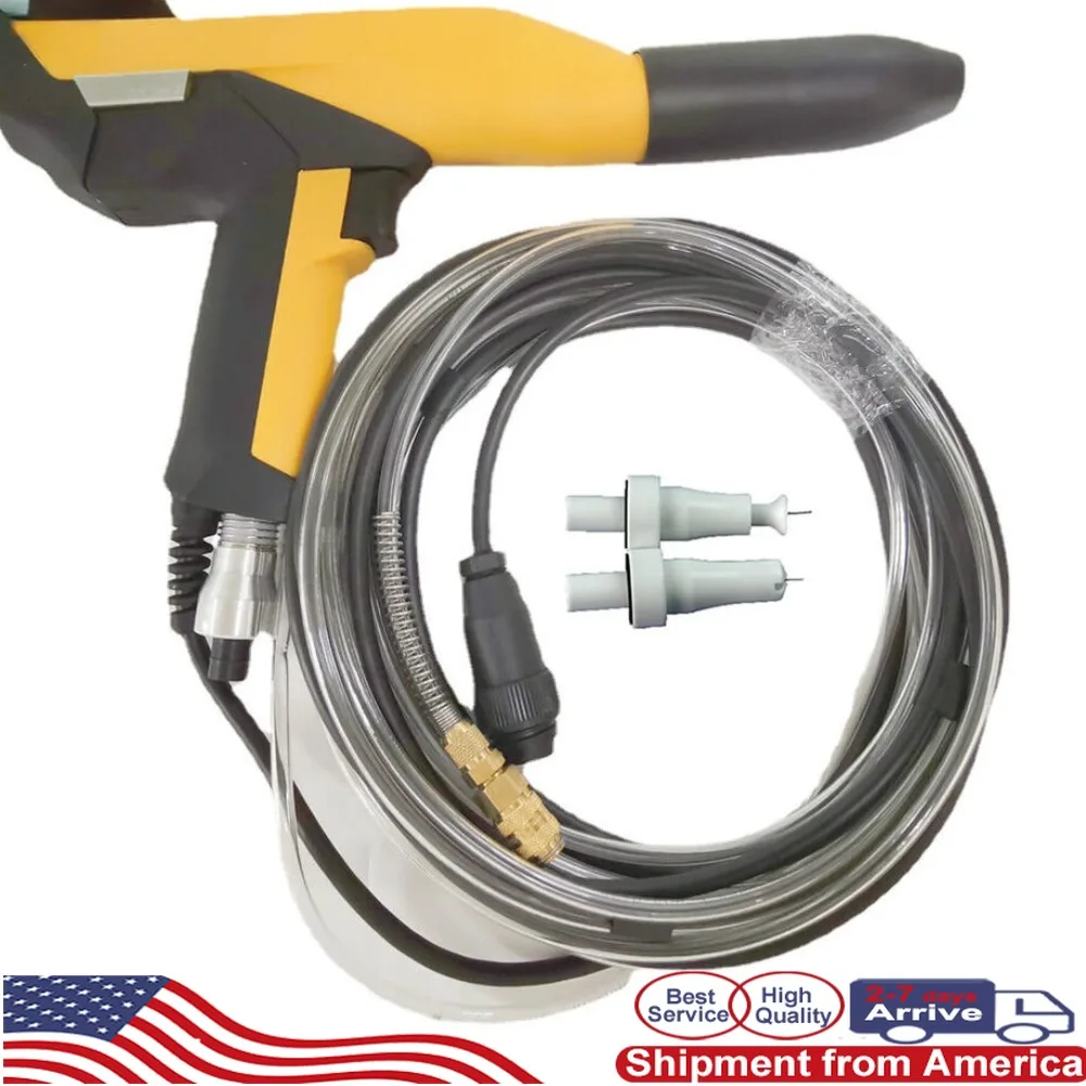 Tpaitlss 1008070 OptiFlex2 Gema 03 Electrostatic Spraying Gun Yellow Manual Powder Gun 1008070
Tpaitlss 1008070 OptiFlex2 Gema 03 Electrostatic Spraying Gun Yellow Manual Powder Gun 1008070