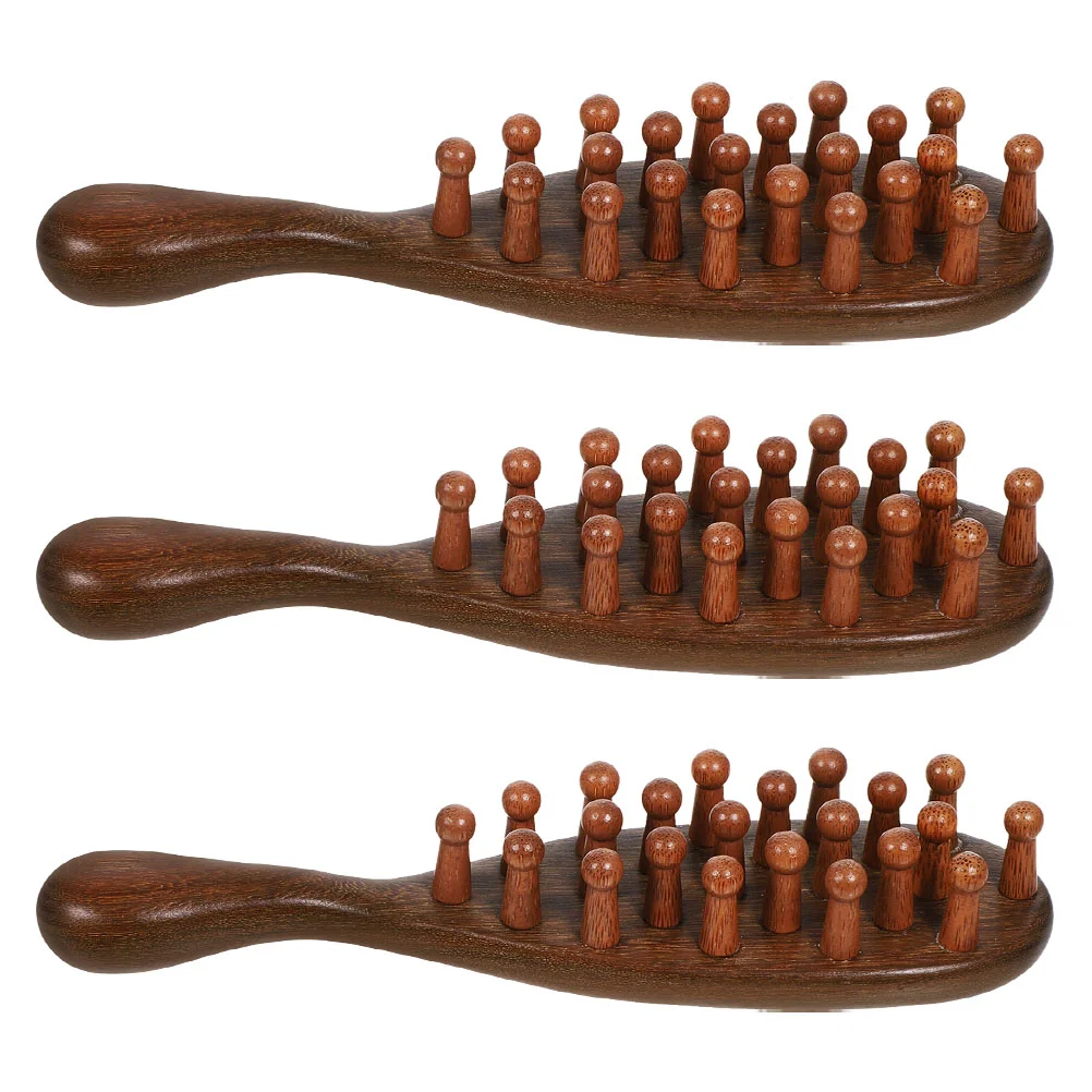 3 Pcs Meridian Massage Comb Sandalwood Scalp Portable Ergonomic Comfortable Multi Functional Dry Hair Brush
3 Pcs Meridian Massage Comb Sandalwood Scalp Portable Ergonomic Comfortable Multi Functional Dry Hair Brush