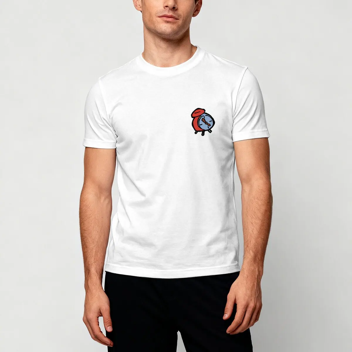 Summer men's simple brain print short-sleeved round-neck T-shirt, fashionable, easy to match, comfortable and breathable top
Summer men's simple brain print short-sleeved round-neck T-shirt, fashionable, easy to match, comfortable and breathable top