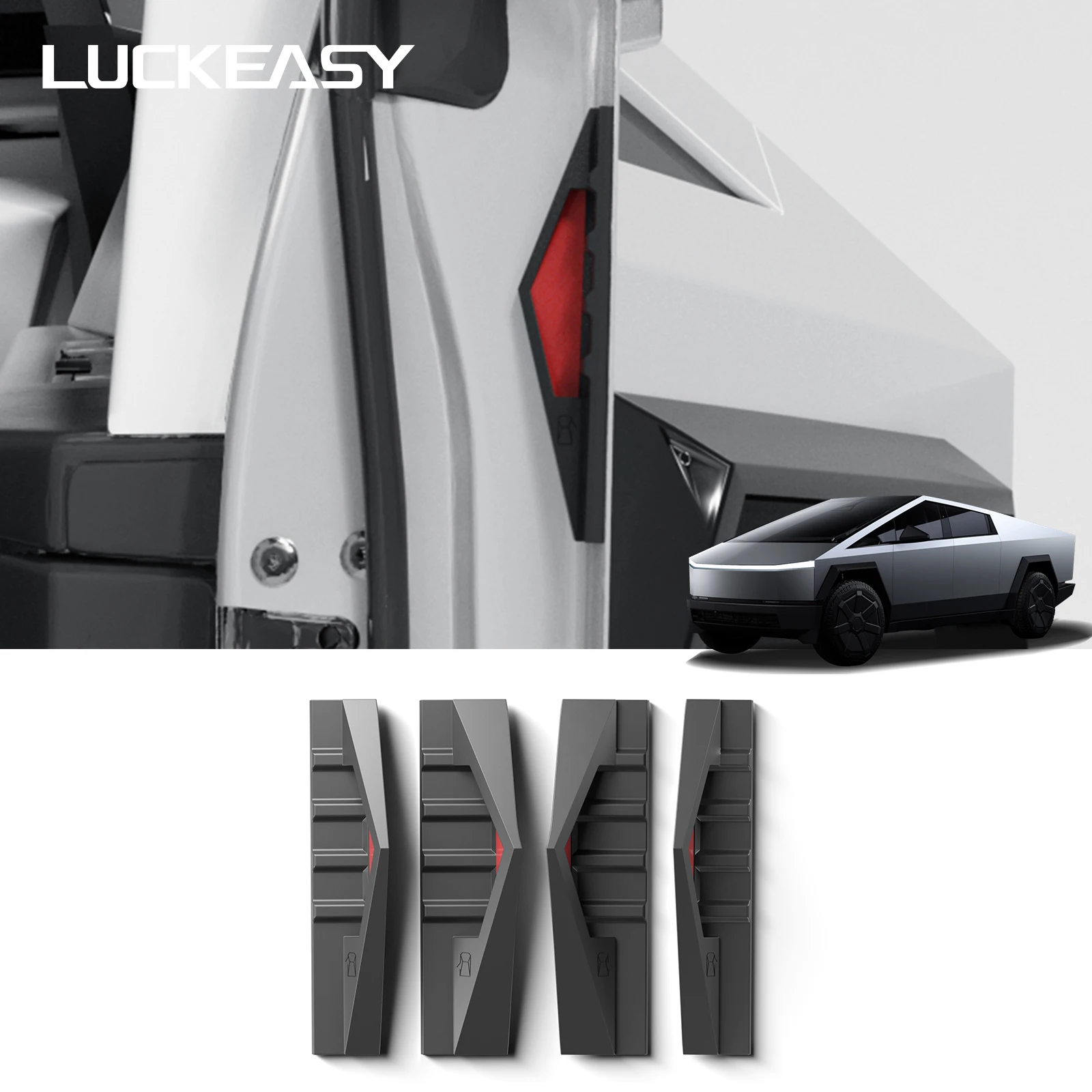 for Tesla Cybertruck 2024 2025 4Pcs Car Door Handles Anti Fingerprint Silicone Door Close Handle Protective Cover Accessories
for Tesla Cybertruck 2024 2025 4Pcs Car Door Handles Anti Fingerprint Silicone Door Close Handle Protective Cover Accessories