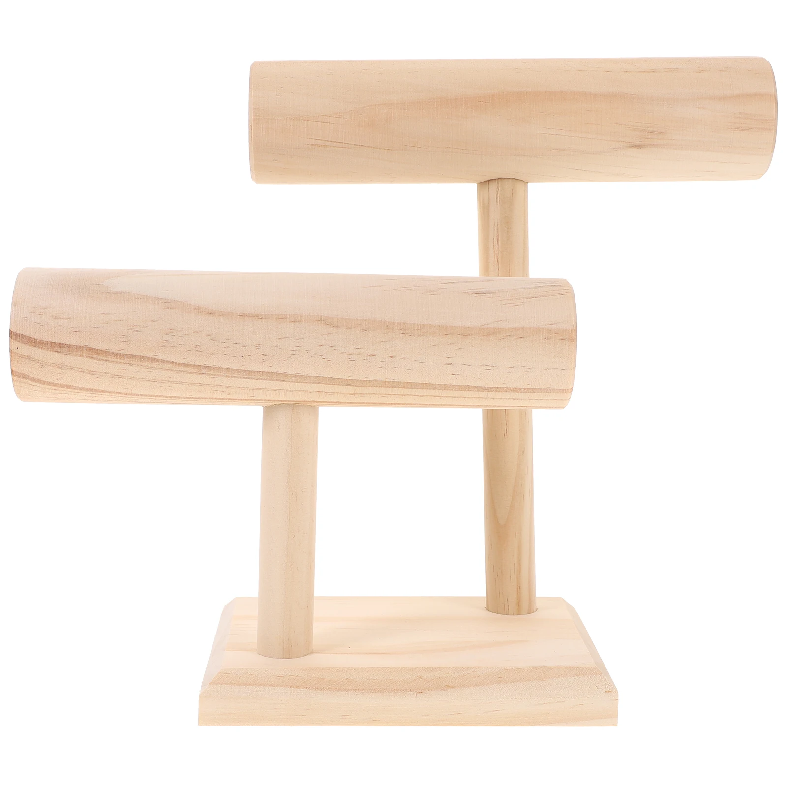 Solid Wood Stand 2 Tier Bracelet Necklace ganizer Rack Jewelry Display Rack Wooden Beige Home Decor Store Display
Solid Wood Stand 2 Tier Bracelet Necklace ganizer Rack Jewelry Display Rack Wooden Beige Home Decor Store Display