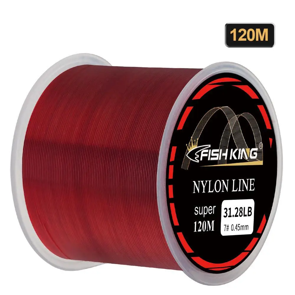 1 Roll 120 M Fishing Line Super Strong Pull Wear Resistant Sea Fishing Line Nylon Line Speckle Carp Algae Fishing Pesca
1 Roll 120 M Fishing Line Super Strong Pull Wear Resistant Sea Fishing Line Nylon Line Speckle Carp Algae Fishing Pesca