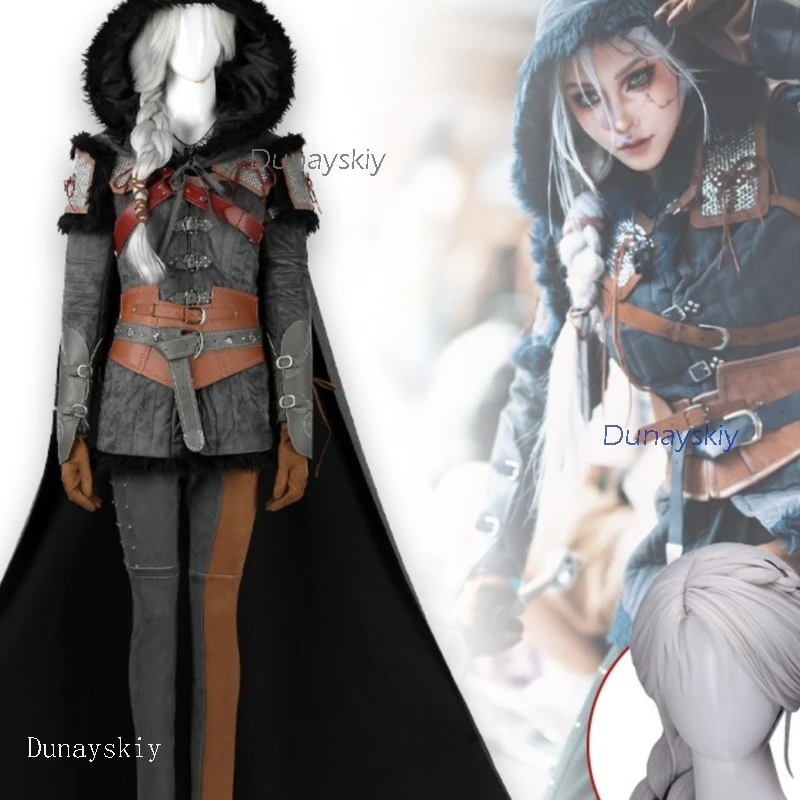 NebulaCloak Store AWiitcher Ciri Cosplay Costume Geralt Outfit Female Cloak Set Game Character Suit VintageAdults Cosplay
NebulaCloak Store AWiitcher Ciri Cosplay Costume Geralt Outfit Female Cloak Set Game Character Suit VintageAdults Cosplay