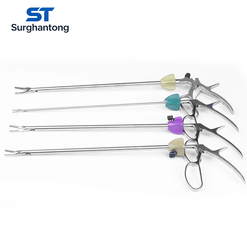 Laparoscopic Plastic Polymer Clips Ligating Applier Surgical Endoscopic Hemolok Clip Applicator
Laparoscopic Plastic Polymer Clips Ligating Applier Surgical Endoscopic Hemolok Clip Applicator