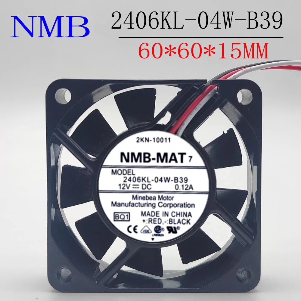 2406KL-04W-B39 Server Fan for NMB NMB-MAT High Air Flow Axial Double Ball Inverter Cooling Fan 6015 6CM 12V 0.12A 2-3-4 Wire
2406KL-04W-B39 Server Fan for NMB NMB-MAT High Air Flow Axial Double Ball Inverter Cooling Fan 6015 6CM 12V 0.12A 2-3-4 Wire
