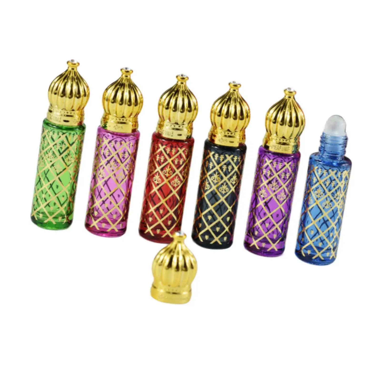 6 Pieces Mini Essential Oil Roller Bottles Refillable Travel Size Decor Portable Glass Perfume Empty Bottle for Home Vacation
6 Pieces Mini Essential Oil Roller Bottles Refillable Travel Size Decor Portable Glass Perfume Empty Bottle for Home Vacation