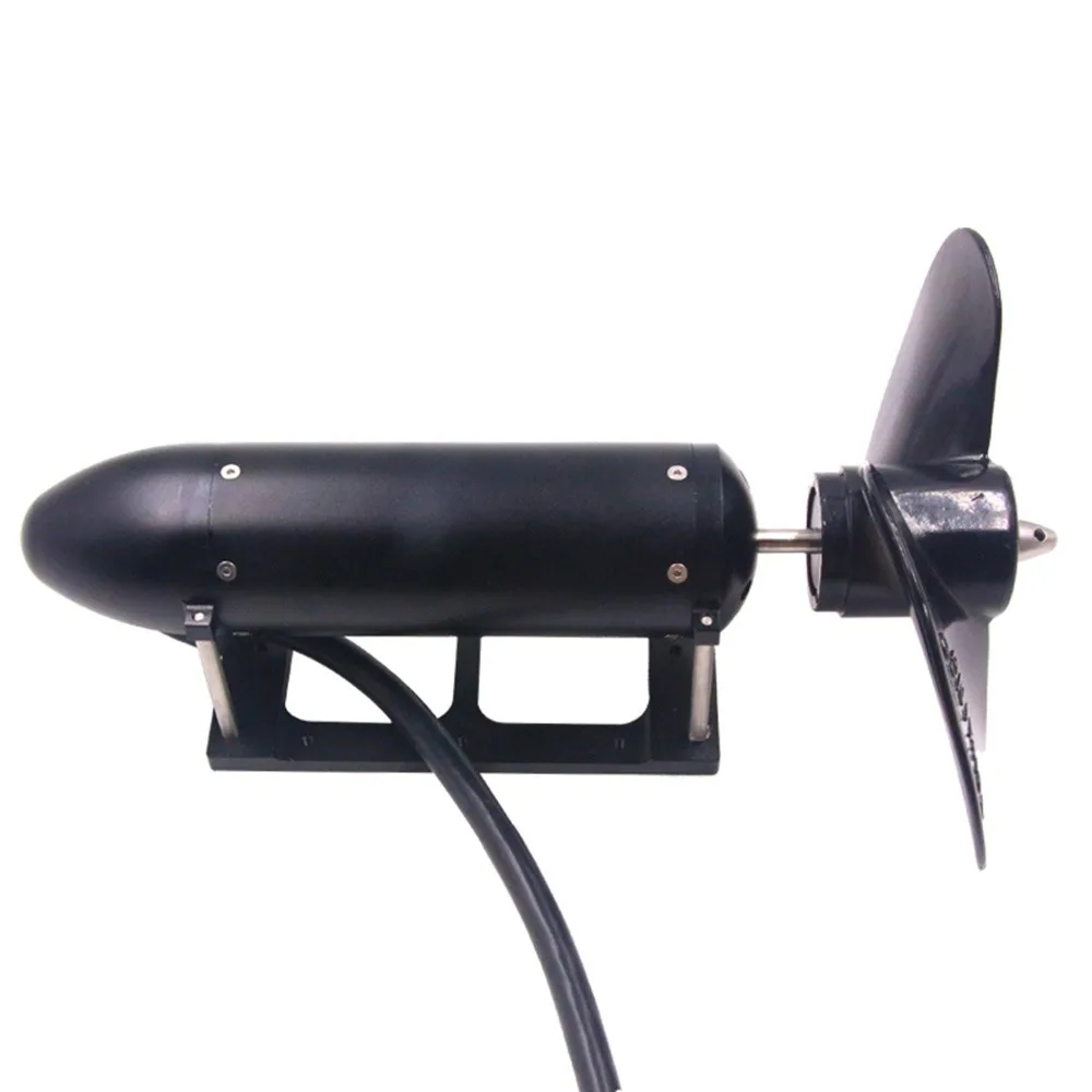 FATJAY KYI-CWJ-2P-Z-80/120 18.2/25.4KG Thrust Underwater Thruster 12-24V Waterproof Motor with two-bladed Propeller for RC Boat
FATJAY KYI-CWJ-2P-Z-80/120 18.2/25.4KG Thrust Underwater Thruster 12-24V Waterproof Motor with two-bladed Propeller for RC Boat