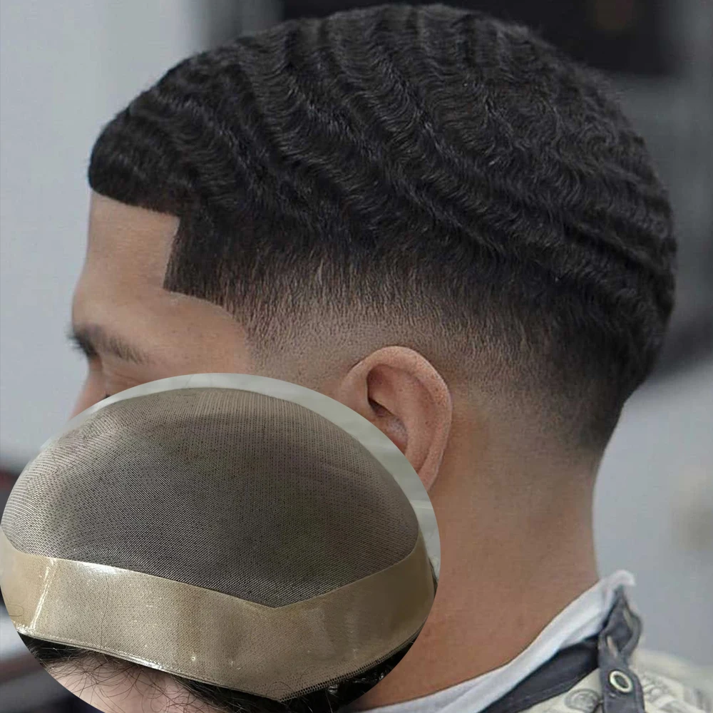 Jet Black #1 Breathable Mono Lace Top Human Hair Prosthesis 8mm 10mm Hairpieces Units Affordable Toupee for Afro Men Hair Loss
Jet Black #1 Breathable Mono Lace Top Human Hair Prosthesis 8mm 10mm Hairpieces Units Affordable Toupee for Afro Men Hair Loss