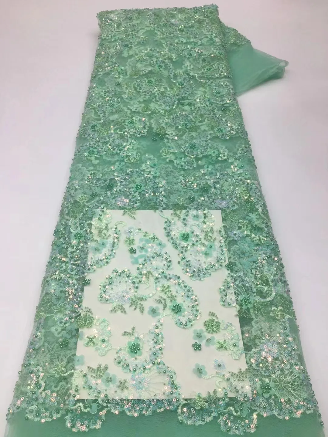 African Lace Fabric 2023 Sequins Beaded Embroidery Groom Nigerian Bridal High Quality French Tulle Lace Fabric For Wedding
African Lace Fabric 2023 Sequins Beaded Embroidery Groom Nigerian Bridal High Quality French Tulle Lace Fabric For Wedding