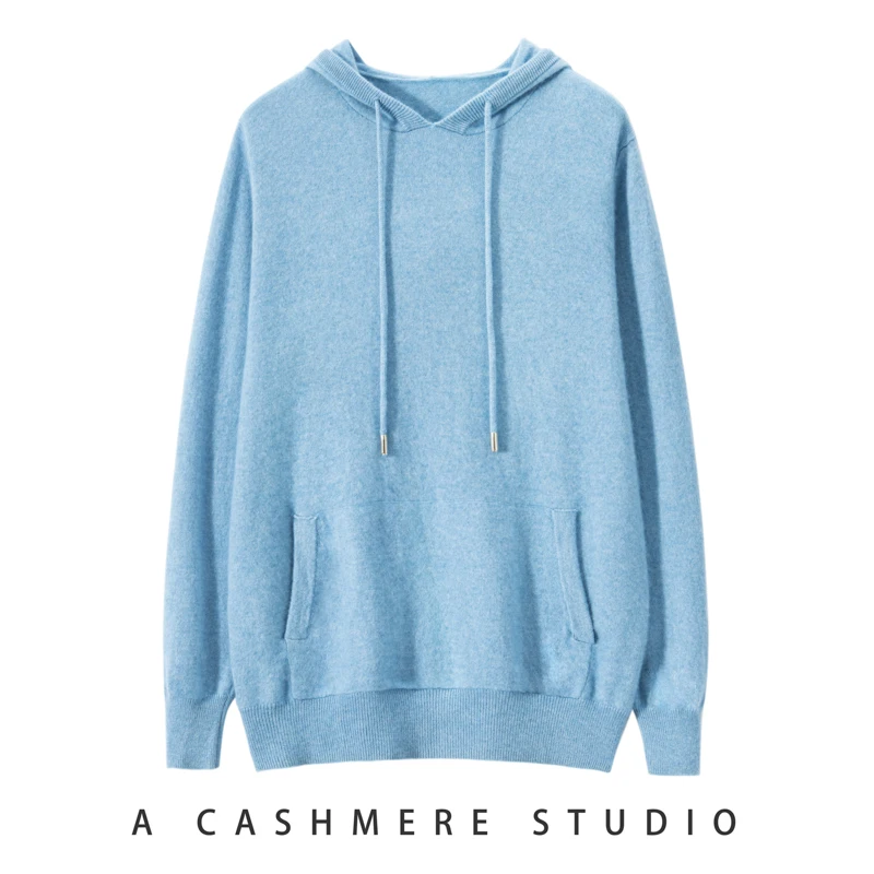 MVLYFLRT Men's One-piece ready-to-wear Hoodie 100% Pure Cashmere Knitted Sweatshirt Autumn Winter Casual Large Top Long Sleeved
MVLYFLRT Men's One-piece ready-to-wear Hoodie 100% Pure Cashmere Knitted Sweatshirt Autumn Winter Casual Large Top Long Sleeved