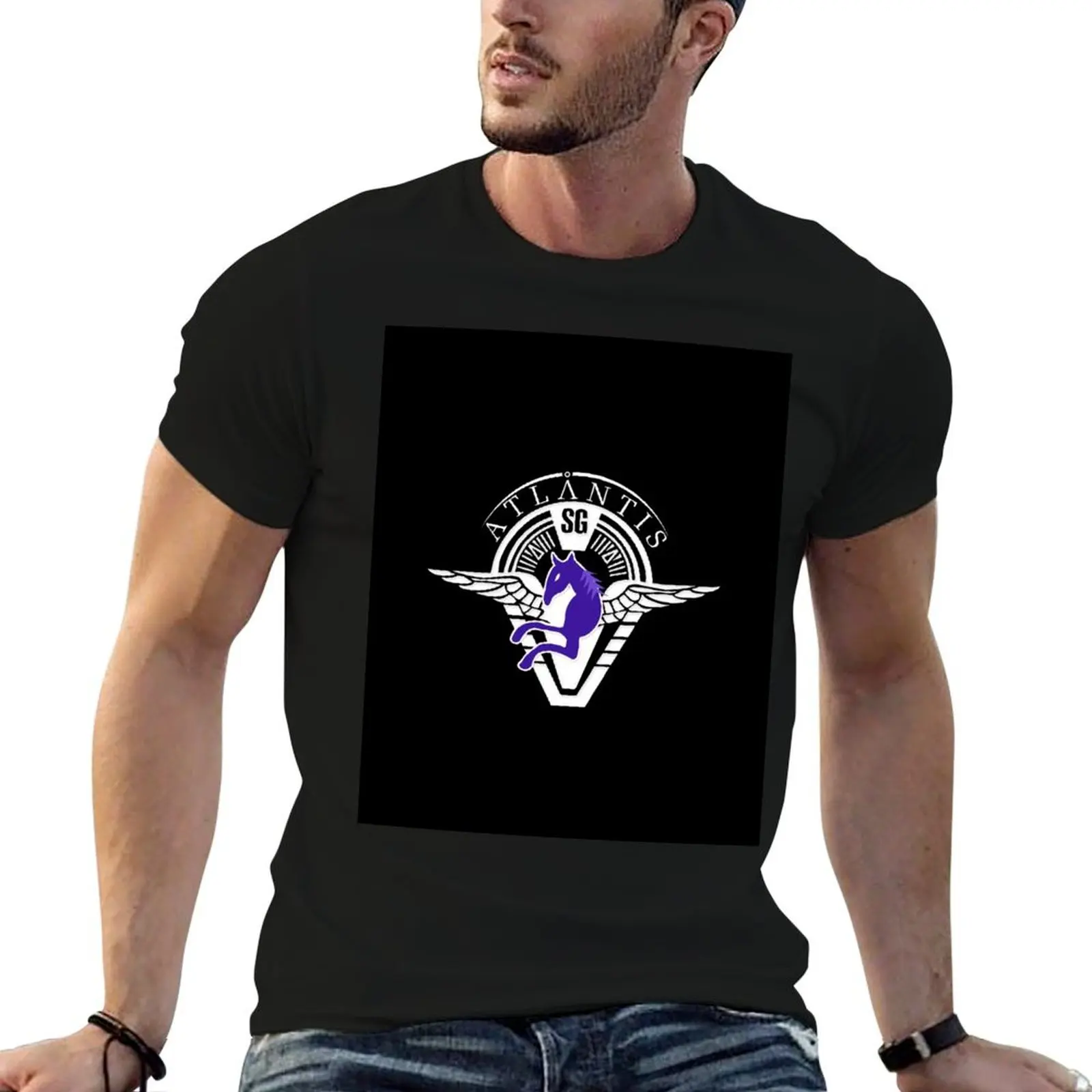 Stargate Atlantis T-Shirt cotton t shirts man 100% t shirt man luxury t shirts cotton 100% T-shirt
Stargate Atlantis T-Shirt cotton t shirts man 100% t shirt man luxury t shirts cotton 100% T-shirt