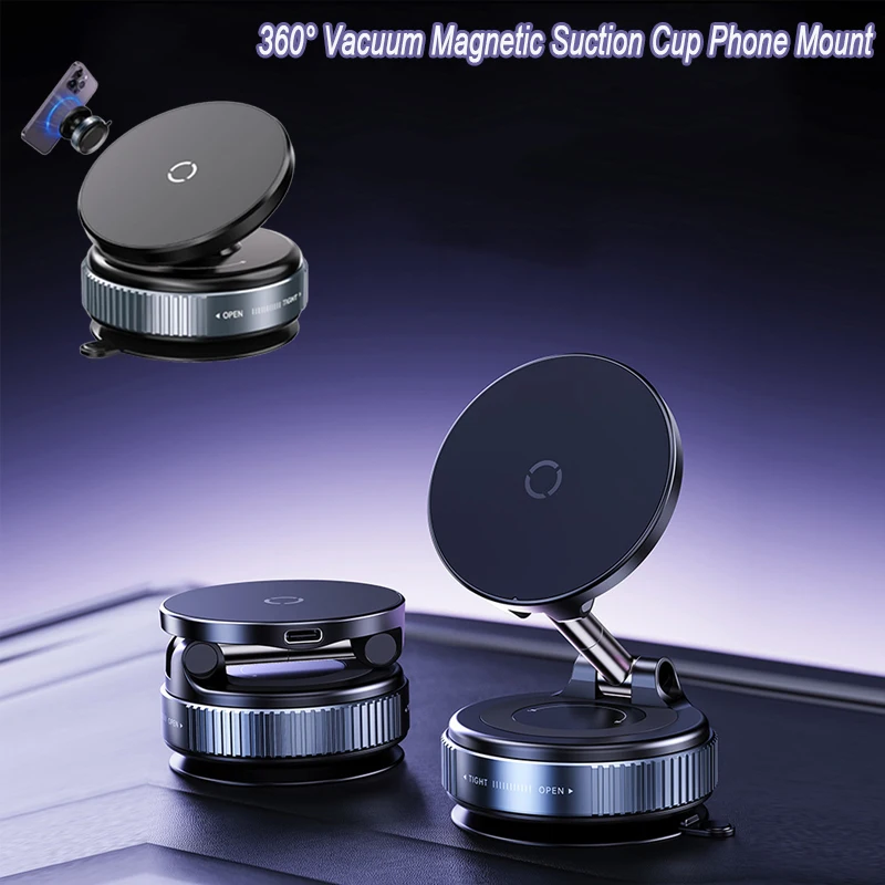 Magnetic Suction Car Phone Holder 360 Degree Rotation Suction Cup Folding Universal Navigation Stand Bracket For Smartphones
Magnetic Suction Car Phone Holder 360 Degree Rotation Suction Cup Folding Universal Navigation Stand Bracket For Smartphones