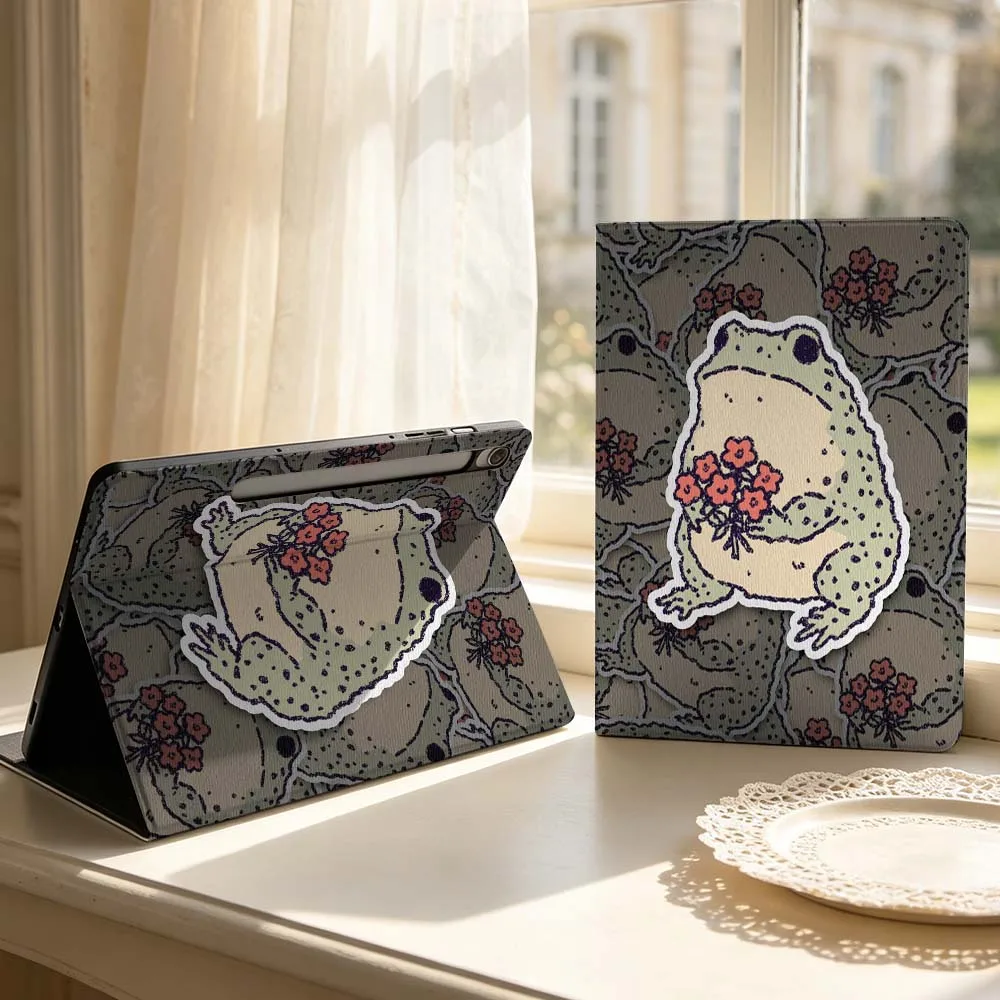 Cute Cartoon Frog Soft For Samsung Galaxy Tab S11 S10 S9 S8 S7 S6 A9 A8 A11 Lite FE Plus Pen Tray Tablet Case
Cute Cartoon Frog Soft For Samsung Galaxy Tab S11 S10 S9 S8 S7 S6 A9 A8 A11 Lite FE Plus Pen Tray Tablet Case