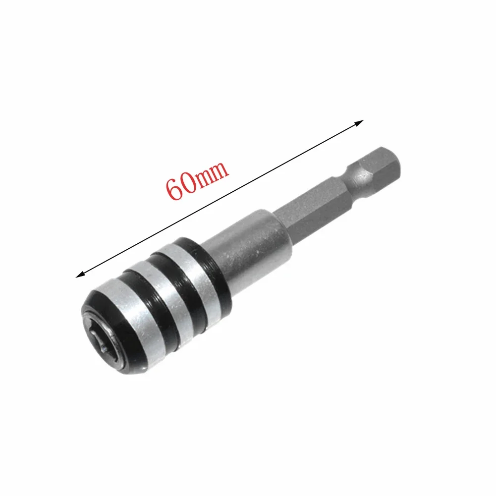 1pc Magnetic Extension Drill Bit Holder 1/4 Inch Hex Shank Quick Release Self-Locking Screwdriver Bit Extension Rod 60/100/150mm
1pc Magnetic Extension Drill Bit Holder 1/4 Inch Hex Shank Quick Release Self-Locking Screwdriver Bit Extension Rod 60/100/150mm