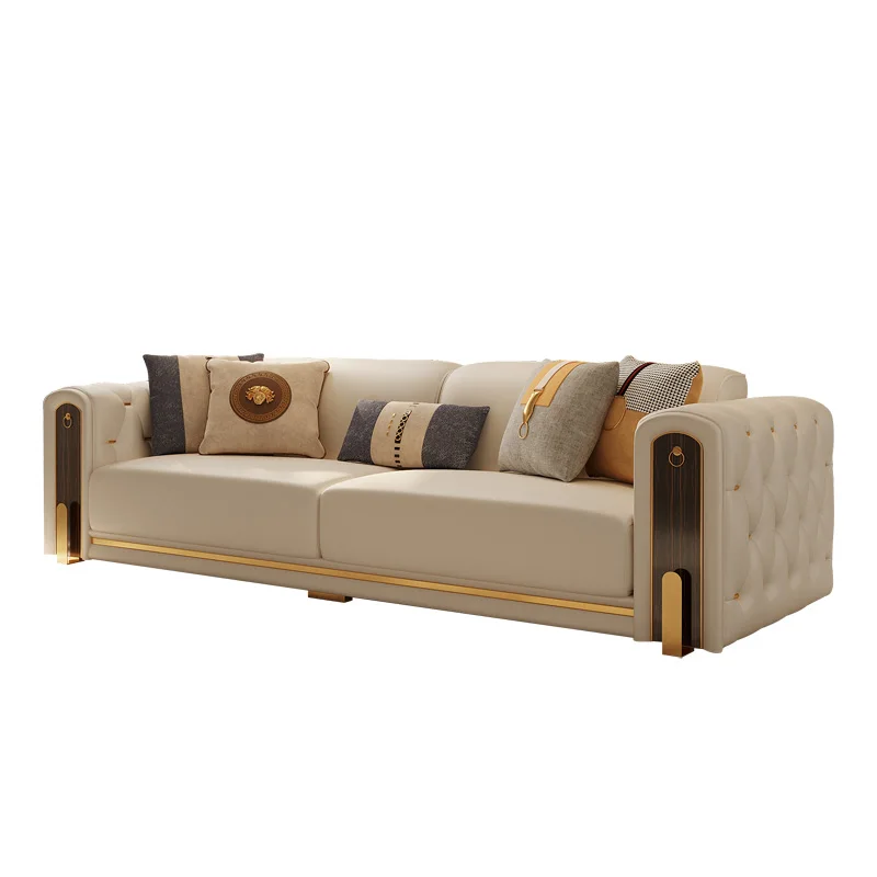 Italian light luxury leather sofa modern first-layer cowhide large and small apartment villa high-end living room pull-up sofa c
Italian light luxury leather sofa modern first-layer cowhide large and small apartment villa high-end living room pull-up sofa c
