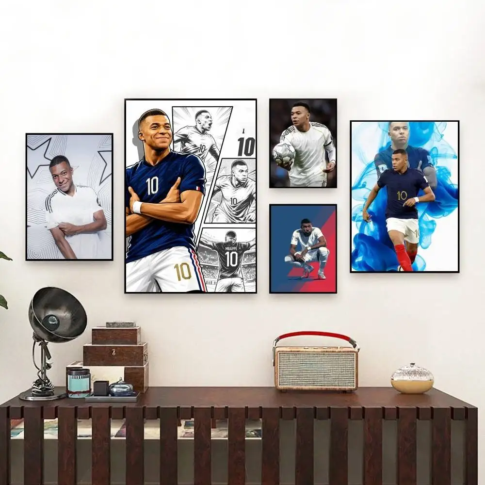 Kylian Star M-Mbappe Football Poster Perfect Space Sticker Self Adhesive for Office Home Theater Wall Art Decor Fancy Gift
Kylian Star M-Mbappe Football Poster Perfect Space Sticker Self Adhesive for Office Home Theater Wall Art Decor Fancy Gift