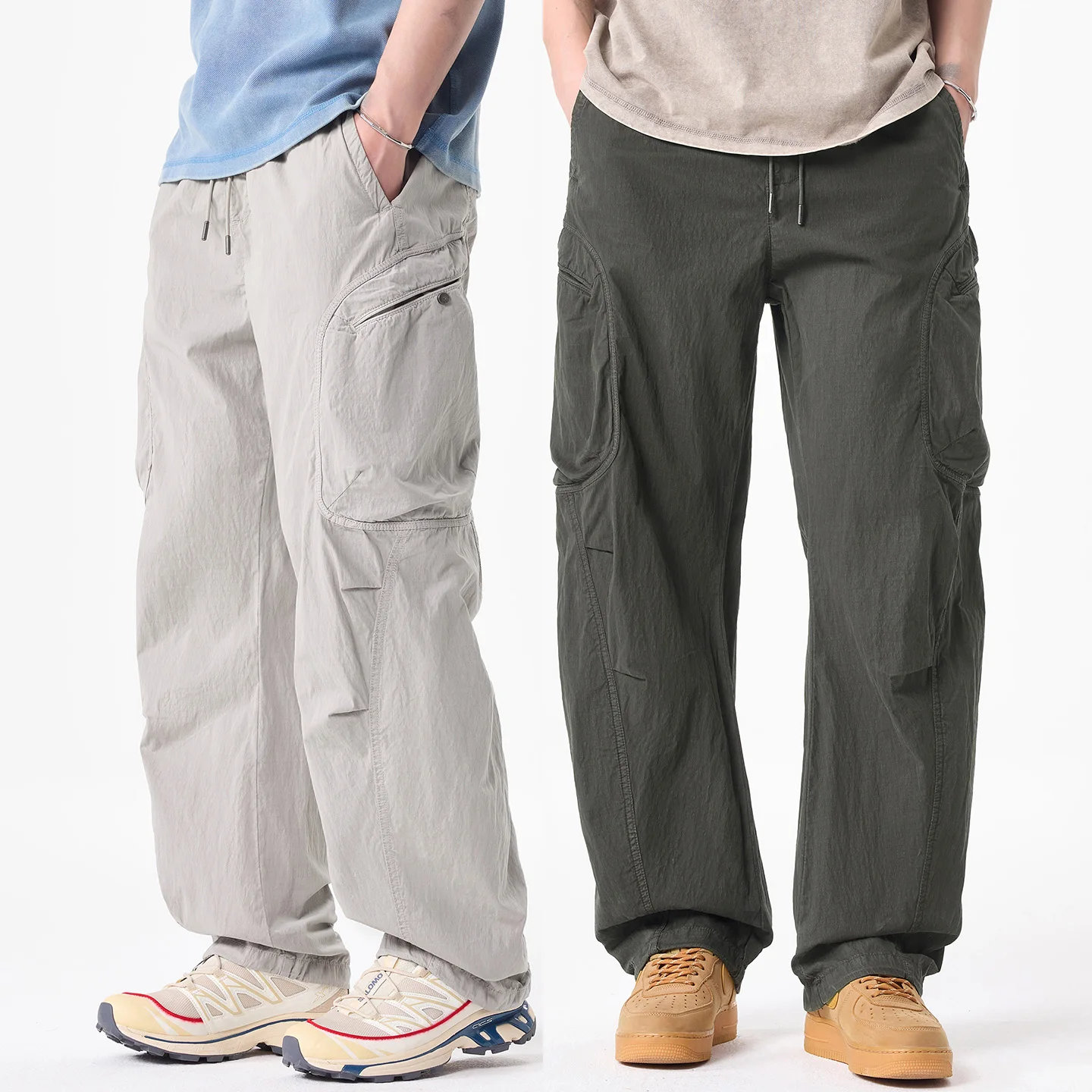 Multi-pocket Outdoor Cargo Pants Men Streetwear Fashion Loose Casual Work Pants Cityboy Sport Trousers
Multi-pocket Outdoor Cargo Pants Men Streetwear Fashion Loose Casual Work Pants Cityboy Sport Trousers
