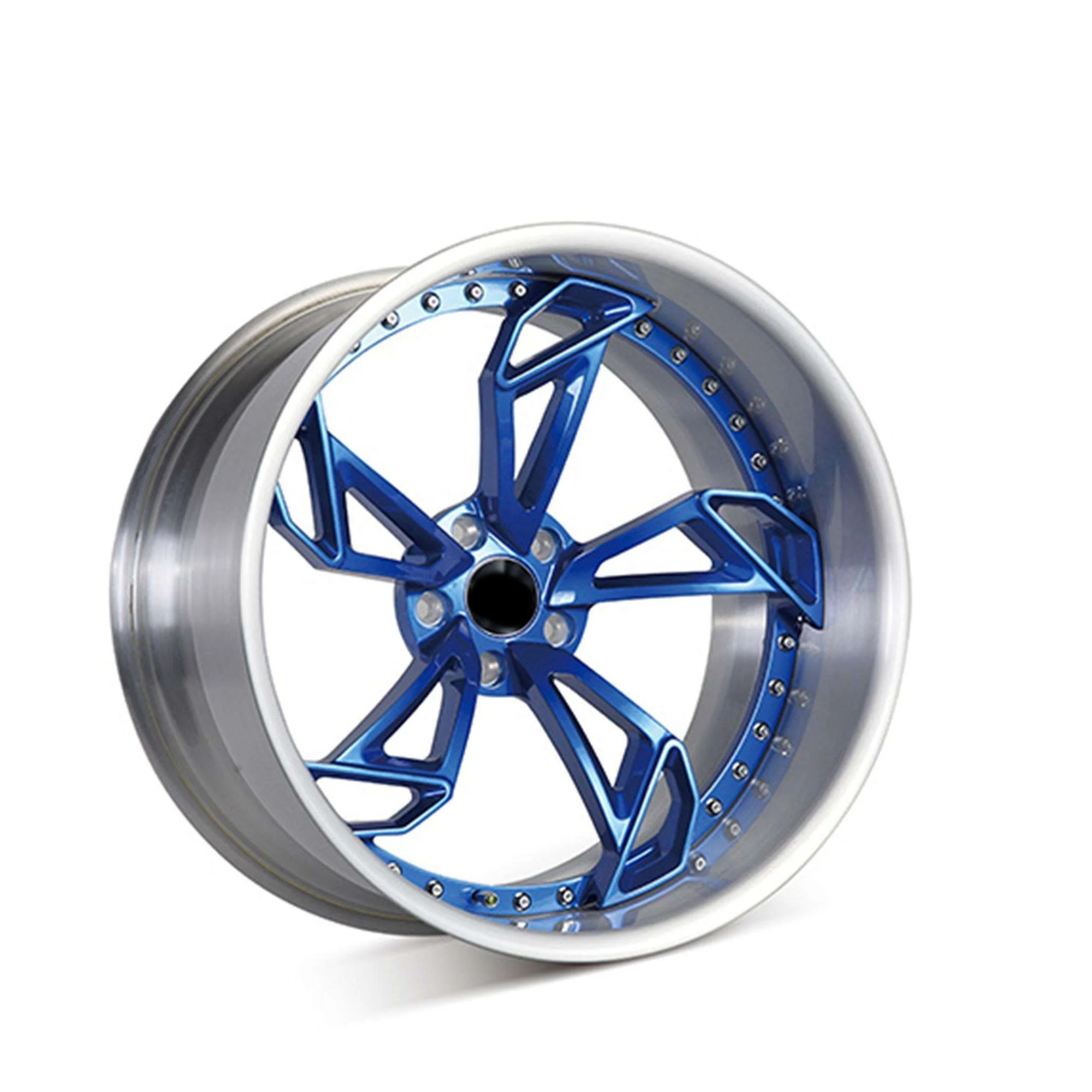 YQ Customized Full Size Wheels 2 Piece Design 20 Inch Forged Blue Wheels Sport Rim
YQ Customized Full Size Wheels 2 Piece Design 20 Inch Forged Blue Wheels Sport Rim