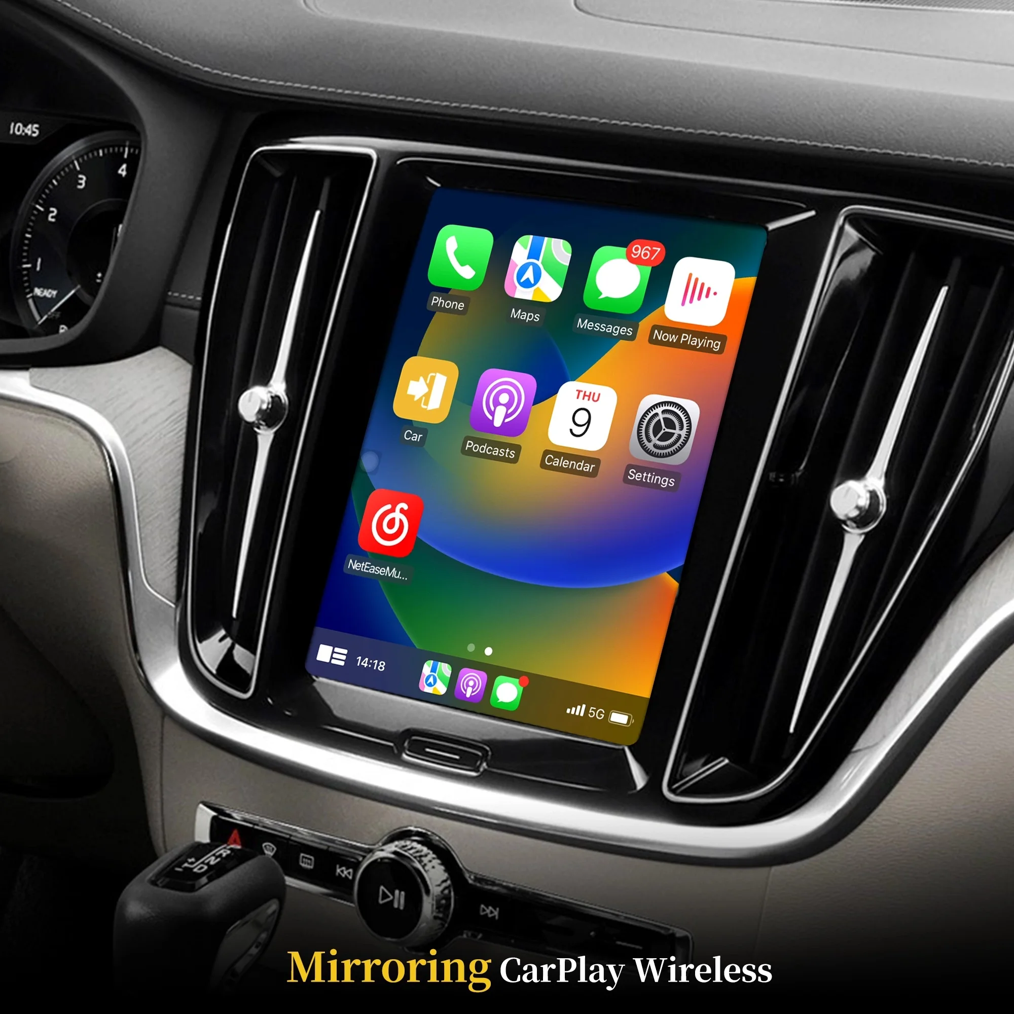 Hualingan wireless Android Auto interface adapter for Volvo S60 Apple CarPlay screen mirroring adapter LVDS interface upgrade
Hualingan wireless Android Auto interface adapter for Volvo S60 Apple CarPlay screen mirroring adapter LVDS interface upgrade