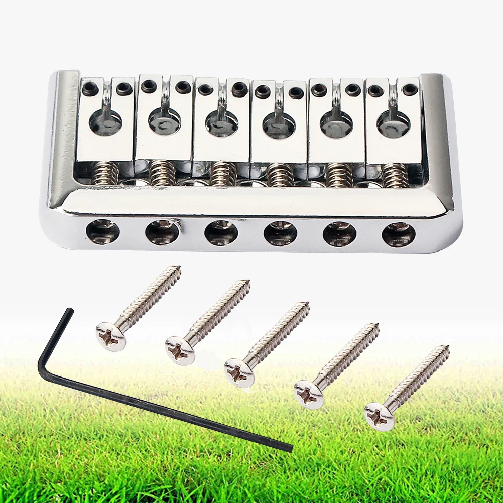Fixed Guitar Bridge For Tl Style Electric Guitar Replacement Ashtray Tailpiece Silver Saddle Adjustment Tool
Fixed Guitar Bridge For Tl Style Electric Guitar Replacement Ashtray Tailpiece Silver Saddle Adjustment Tool