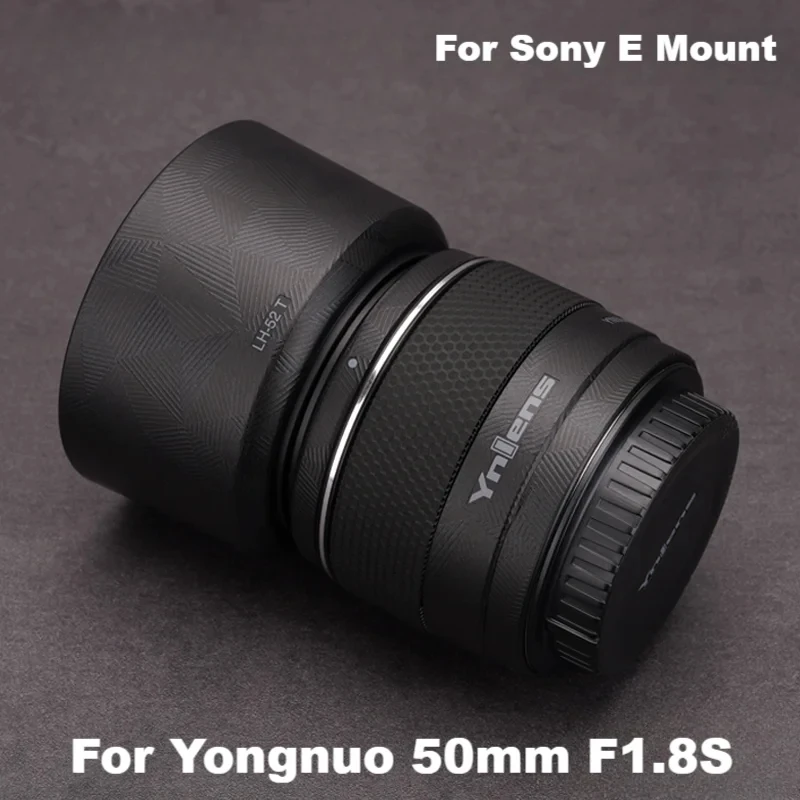 For Yongnuo 50mm F1.8S DA DSM (For Sony E Mount) Anti-Scratch Camera Lens Sticker Coat Wrap Protective Film Body Protector Skin
For Yongnuo 50mm F1.8S DA DSM (For Sony E Mount) Anti-Scratch Camera Lens Sticker Coat Wrap Protective Film Body Protector Skin