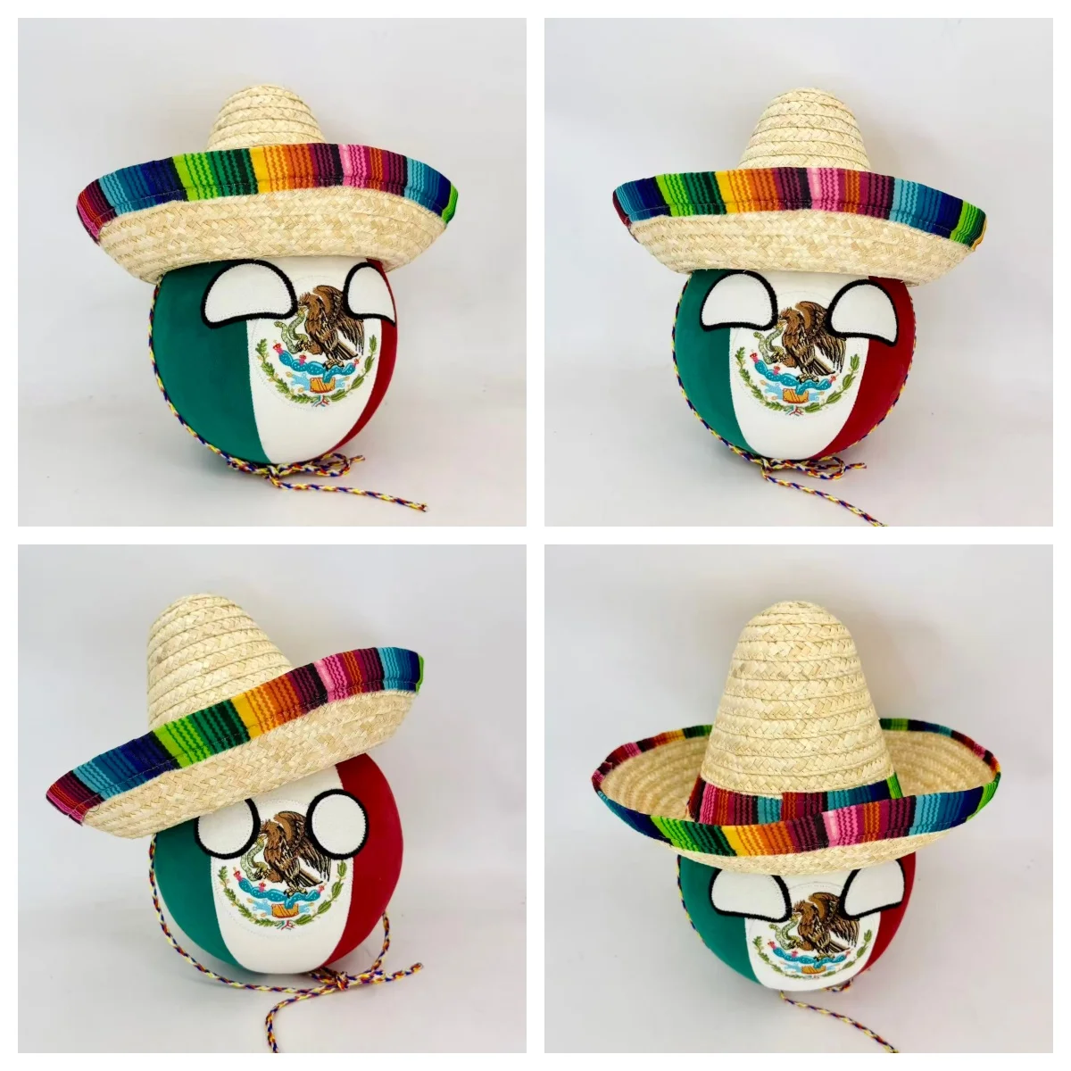 20cm Polandball Plush Doll Mexico ball with a straw hat Countryball Collectible prop desktop decoration gift
20cm Polandball Plush Doll Mexico ball with a straw hat Countryball Collectible prop desktop decoration gift