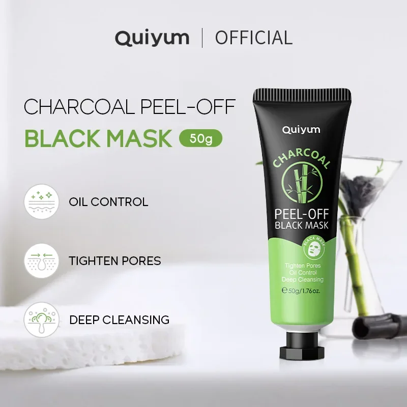 QUIYUM 50g Bamboo Charcoal Active Collagen Facial Peeling Mask Face Skin Care Blackhead Nourish Facial Peel Off Mask Skin Care
QUIYUM 50g Bamboo Charcoal Active Collagen Facial Peeling Mask Face Skin Care Blackhead Nourish Facial Peel Off Mask Skin Care