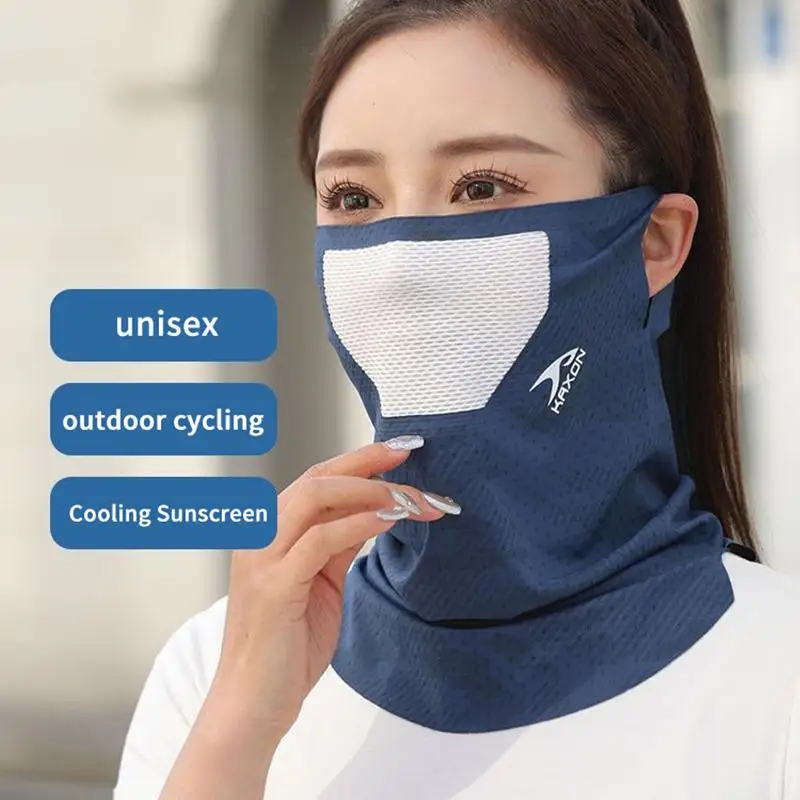 New Summer Sunscreen Ice Silk Mask Neck UV Protection Face Cover Sunscreen Face With Brim Outdoor Cycling Sun Protection Hats
New Summer Sunscreen Ice Silk Mask Neck UV Protection Face Cover Sunscreen Face With Brim Outdoor Cycling Sun Protection Hats