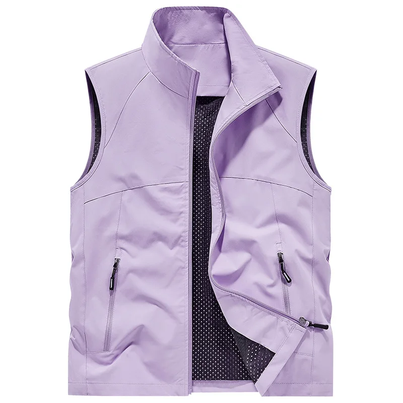 New Summer Men Mesh Thin Waistcoats Outdoor Minimalist Sleeveless Jackets Men Waterproof Breathable Quick-drying Vests Coats 6X
New Summer Men Mesh Thin Waistcoats Outdoor Minimalist Sleeveless Jackets Men Waterproof Breathable Quick-drying Vests Coats 6X
