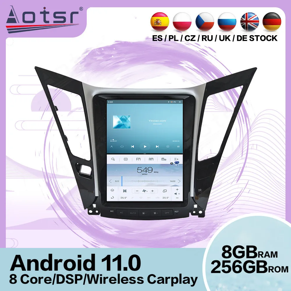 Автомобильный радиоприемник Qualcomm Tesa с экраном Android 11, для Hyundai Sonata 8 2012 2013 2014, GPS Navi, стерео аудиорекордер, головное устройство
Автомобильный радиоприемник Qualcomm Tesa с экраном Android 11, для Hyundai Sonata 8 2012 2013 2014, GPS Navi, стерео аудиорекордер, головное устройство