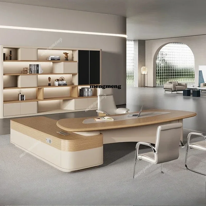 Hot sales Boss Table Simple Modern Light Luxury Desk President Creative Manager Table and Chair Combination Office Furniture
Hot sales Boss Table Simple Modern Light Luxury Desk President Creative Manager Table and Chair Combination Office Furniture