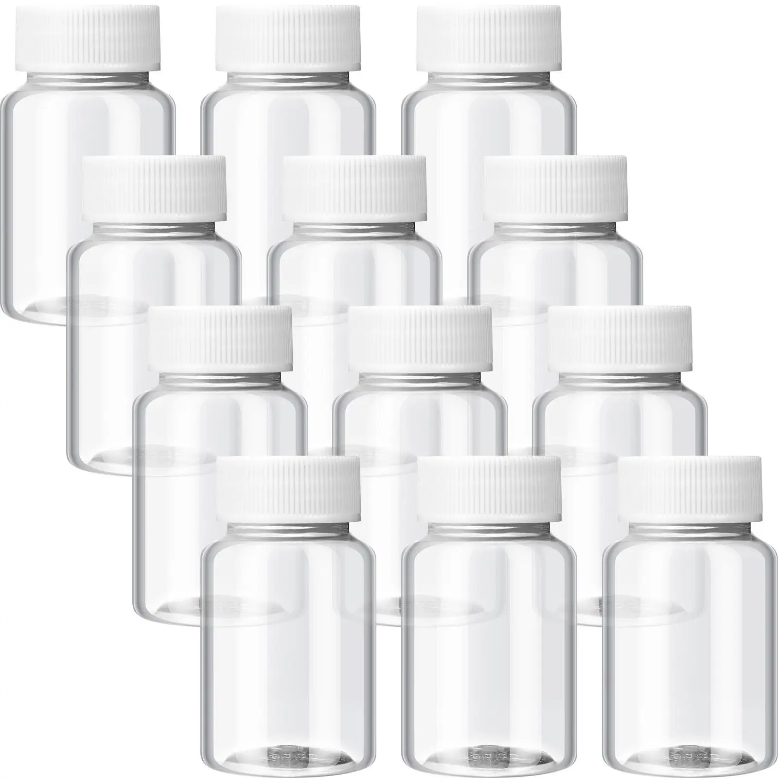 12 Pcs Medicine Bottle Pill Container Clear Plastic Storage 80ml Travel Containers for Vitamins Pills Capsules Drugs Food
12 Pcs Medicine Bottle Pill Container Clear Plastic Storage 80ml Travel Containers for Vitamins Pills Capsules Drugs Food