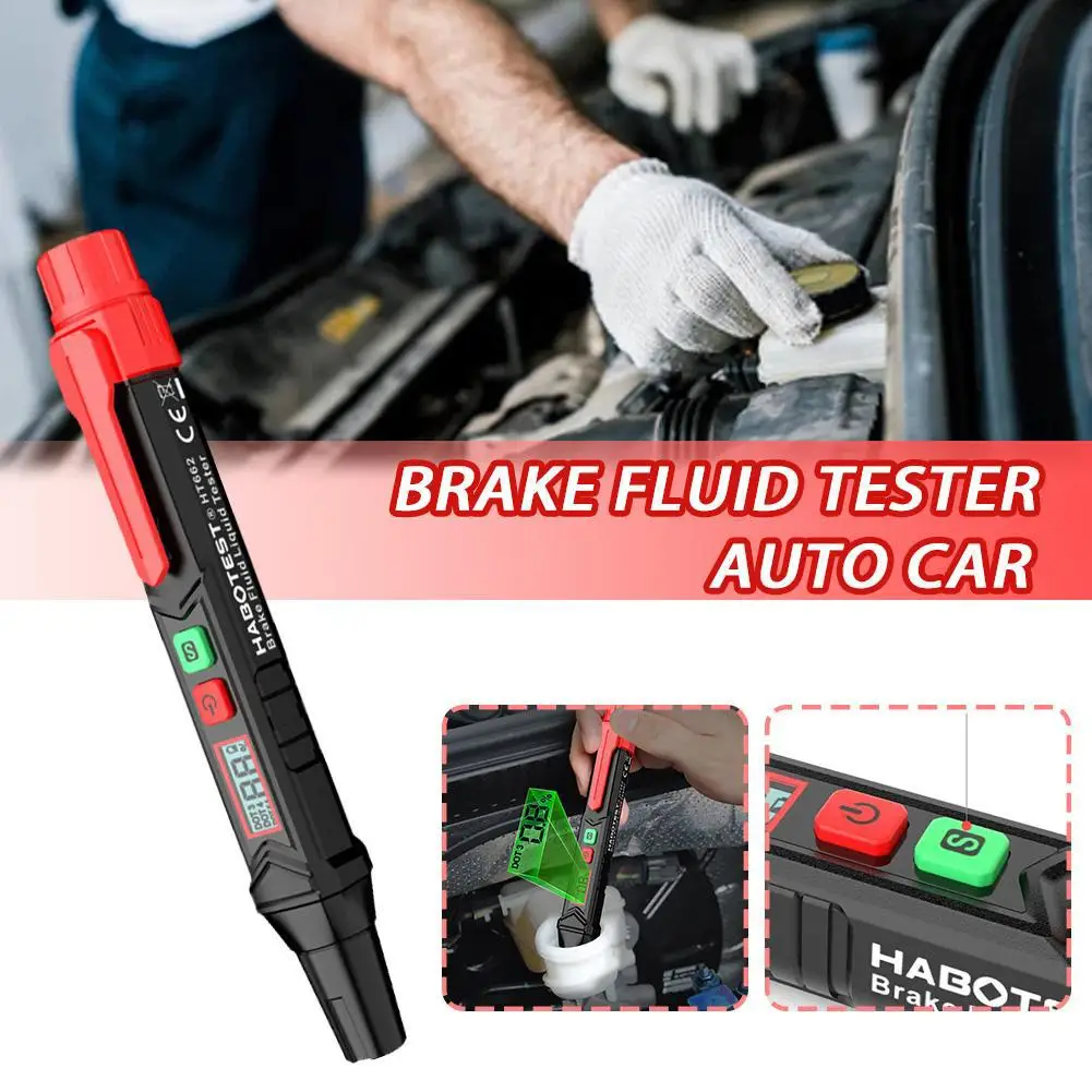 HT662 Автомобильный измеритель влажности тормозной жидкости, тестер жидкого масла, анализатор для DOT3/DOT4/DOT5.1, ручка для проверки качества тормозного масла, доступ к автомобилю M7Y9 
HT662 Автомобильный измеритель влажности тормозной жидкости, тестер жидкого масла, анализатор для DOT3/DOT4/DOT5.1, ручка для проверки качества тормозного масла, доступ к автомобилю M7Y9