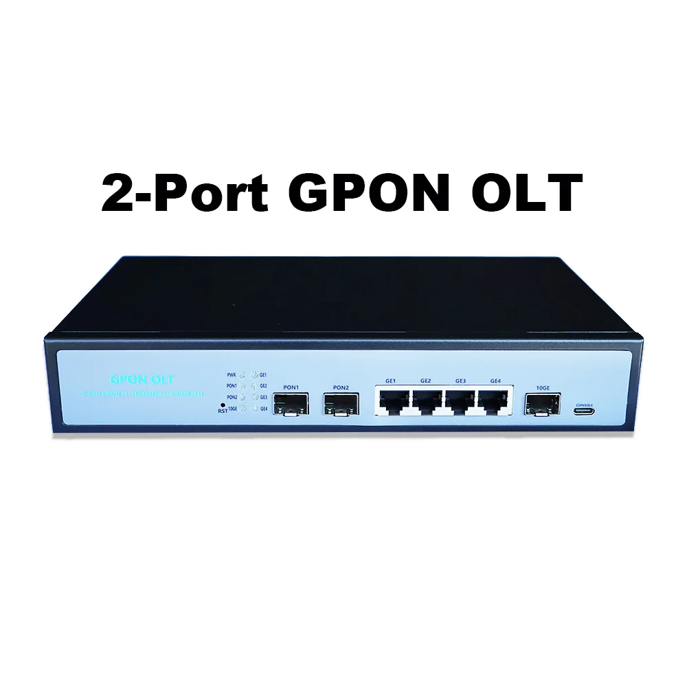 Mini GPON OLT 2 PON AC 100~240V Fiber Optic Olt 10GE SFP Fiber Transceiver Fiber Optic Equipment Network Equipment with 9dB SFP
Mini GPON OLT 2 PON AC 100~240V Fiber Optic Olt 10GE SFP Fiber Transceiver Fiber Optic Equipment Network Equipment with 9dB SFP
