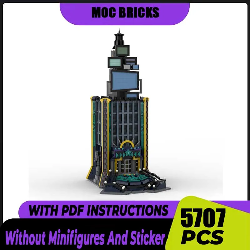 Популярная модель фильма Moc, строительные кирпичи, Королевство памяти, строительные блоки, подарки, рождественские игрушки, наборы «сделай сам», сборка
Популярная модель фильма Moc, строительные кирпичи, Королевство памяти, строительные блоки, подарки, рождественские игрушки, наборы «сделай сам», сборка