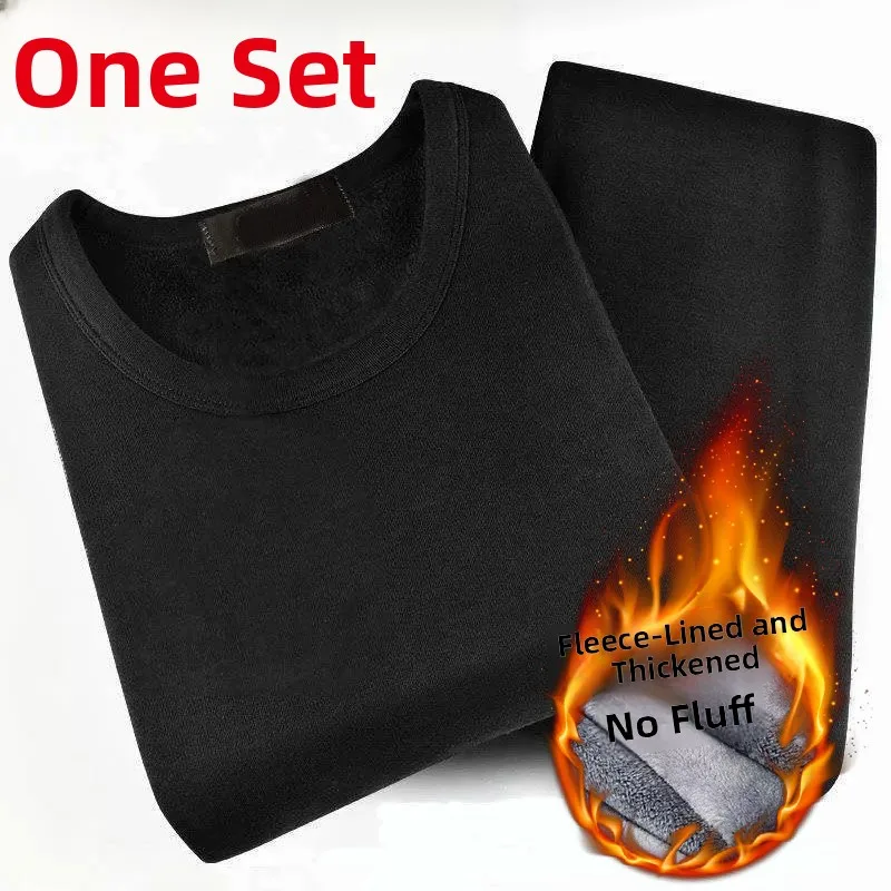 Men's Warm Underwear Set Fleece Lined round Neck Base Layer Shirt Pants Autumn Winter Cold Proof Large Size Student Youth
Men's Warm Underwear Set Fleece Lined round Neck Base Layer Shirt Pants Autumn Winter Cold Proof Large Size Student Youth