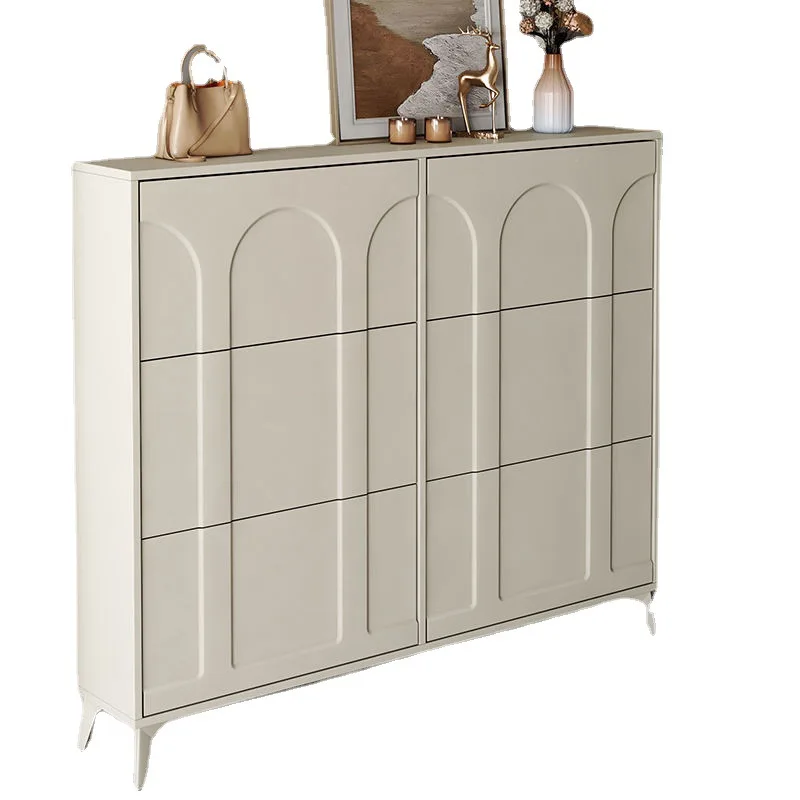 Cream style ultra-thin shoe cabinet home entrance entrance cabinet integrated small apartment 2023 new storage shoe rack
Cream style ultra-thin shoe cabinet home entrance entrance cabinet integrated small apartment 2023 new storage shoe rack