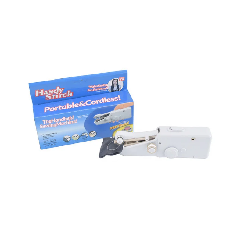Portable Handy Stitch Handheld Mini Small Electric Sewing Machine
Portable Handy Stitch Handheld Mini Small Electric Sewing Machine