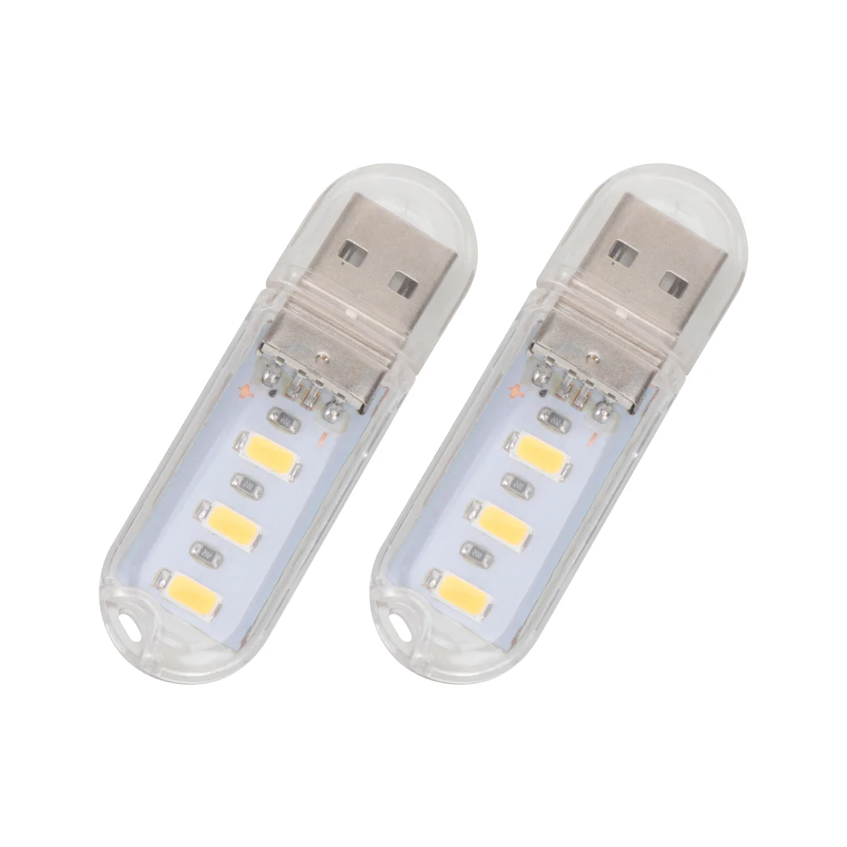 2 PCS USB LED Portable Lamp 3 LEDs Bright Rechargeable Strip Energy Saving Compatible USB Devices Power Bank Laptop
2 PCS USB LED Portable Lamp 3 LEDs Bright Rechargeable Strip Energy Saving Compatible USB Devices Power Bank Laptop