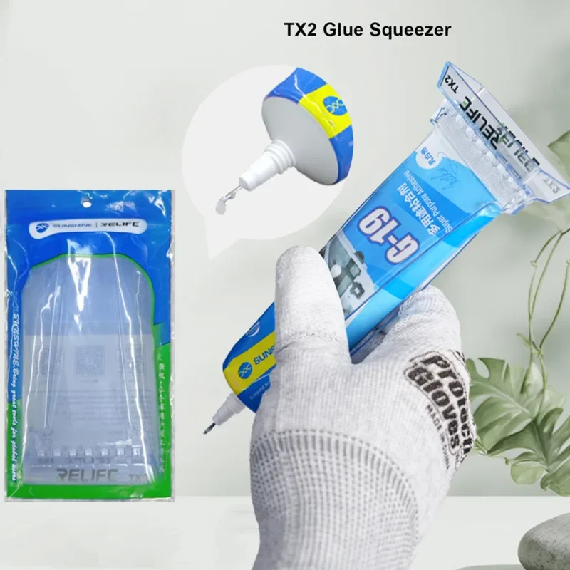 RELIFE TX2 Precise Glue Squeezer Suitable for Various Tube-shaped Items Standing Design Effort-saving Easy-to-use Squeezing Tool
RELIFE TX2 Precise Glue Squeezer Suitable for Various Tube-shaped Items Standing Design Effort-saving Easy-to-use Squeezing Tool