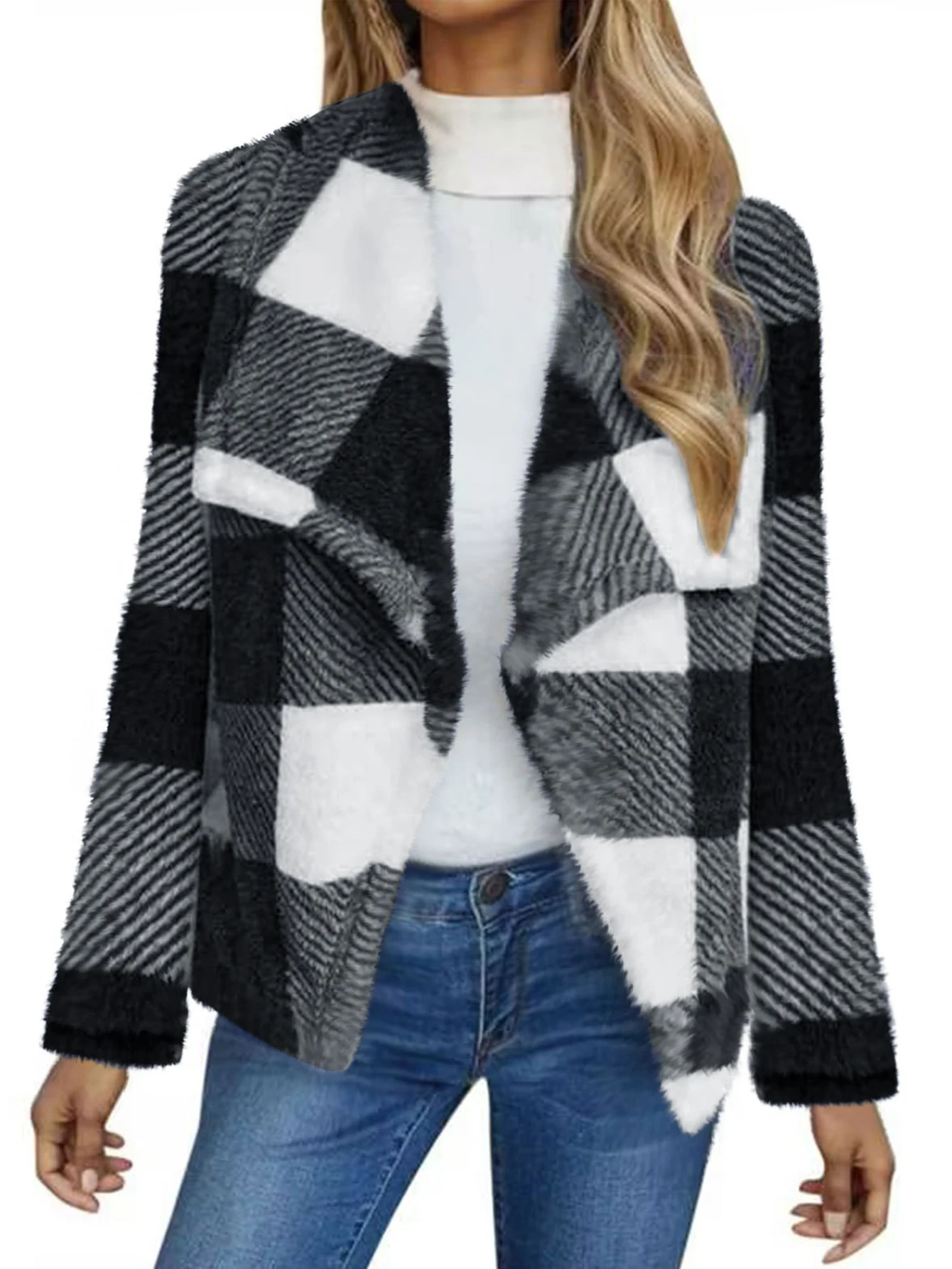 Женская осенне-зимняя куртка с длинными рукавами и лацканами, повседневная удобная контрастная цветная повседневная базовая модная верхняя одежда
Женская осенне-зимняя куртка с длинными рукавами и лацканами, повседневная удобная контрастная цветная повседневная базовая модная верхняя одежда