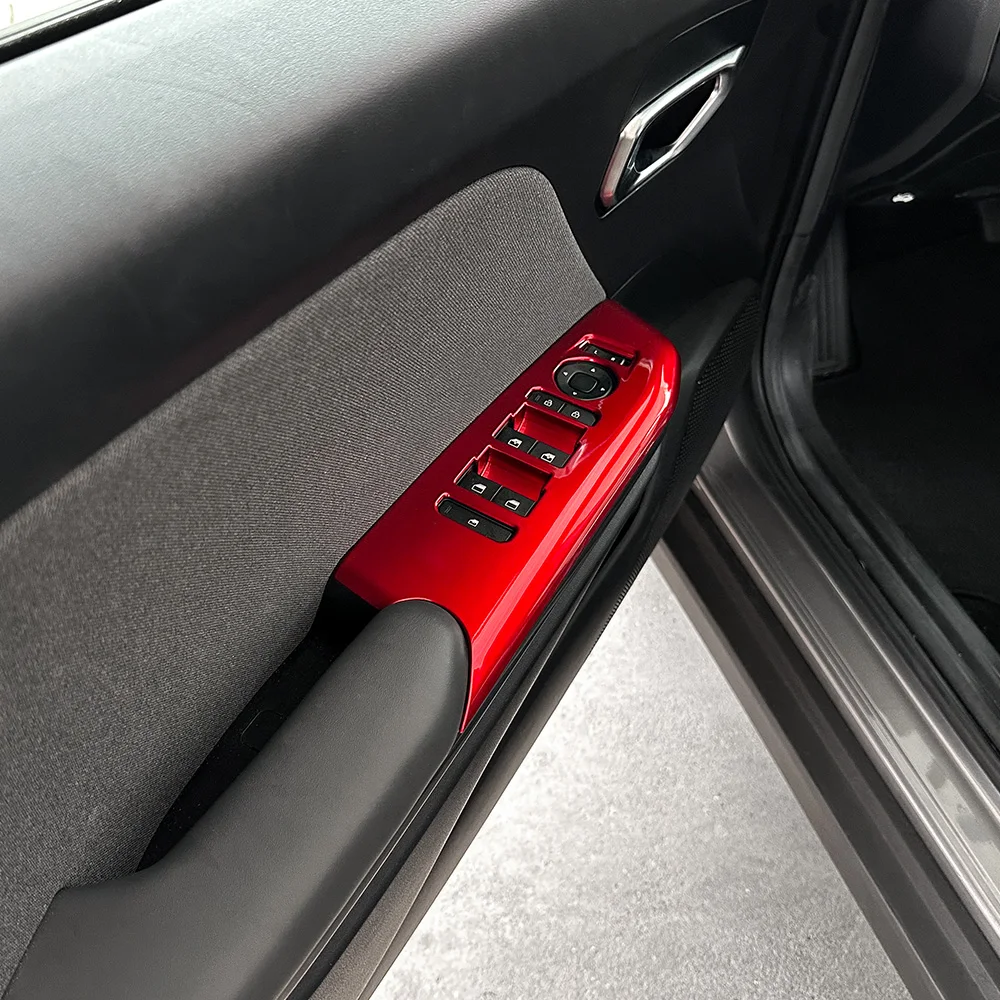 4Pcs For Kia K4 2024-2026 LHD ABS Window Glass Lifting Switch Button Cover Door Armrest Trim Panel Interior Accessories
4Pcs For Kia K4 2024-2026 LHD ABS Window Glass Lifting Switch Button Cover Door Armrest Trim Panel Interior Accessories