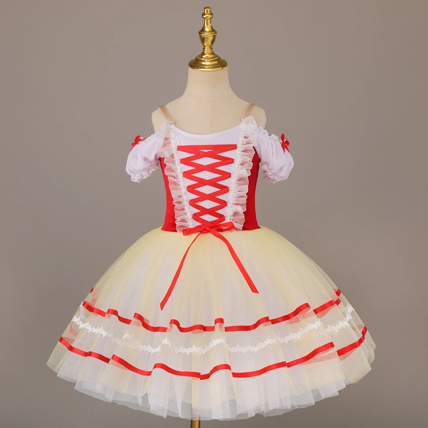 Adults Women Red Ballet Skirt Girls Long Ballet Dress Giselle Performance Swan Dance Costume Romantic Ballerina Dress
Adults Women Red Ballet Skirt Girls Long Ballet Dress Giselle Performance Swan Dance Costume Romantic Ballerina Dress
