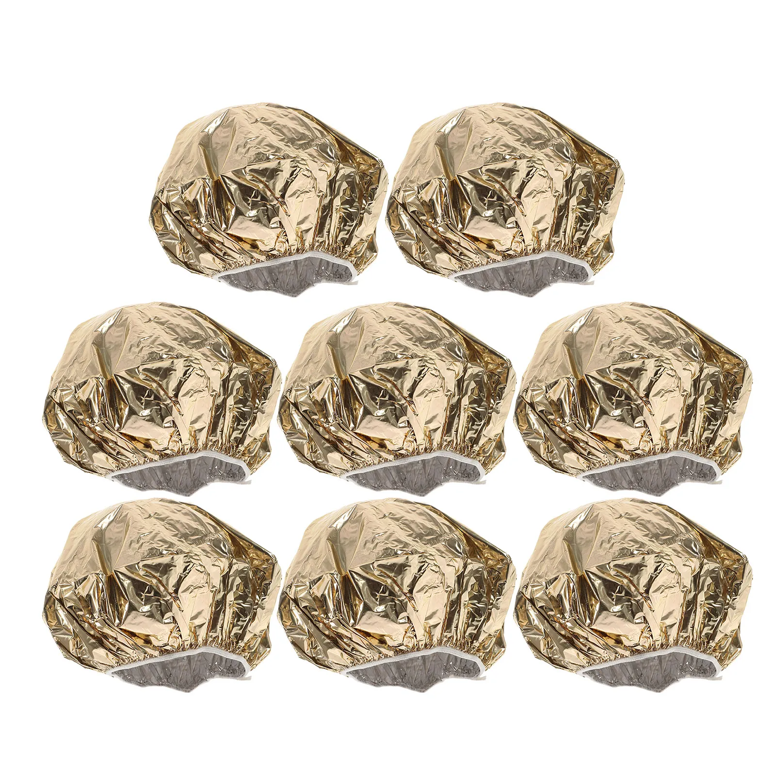 8Pcs Aluminum Foil Caps Professional Hair Care Heated Caps for Salon Use Tin Foil Dye Cap Heat Conditioning Reusable
8Pcs Aluminum Foil Caps Professional Hair Care Heated Caps for Salon Use Tin Foil Dye Cap Heat Conditioning Reusable