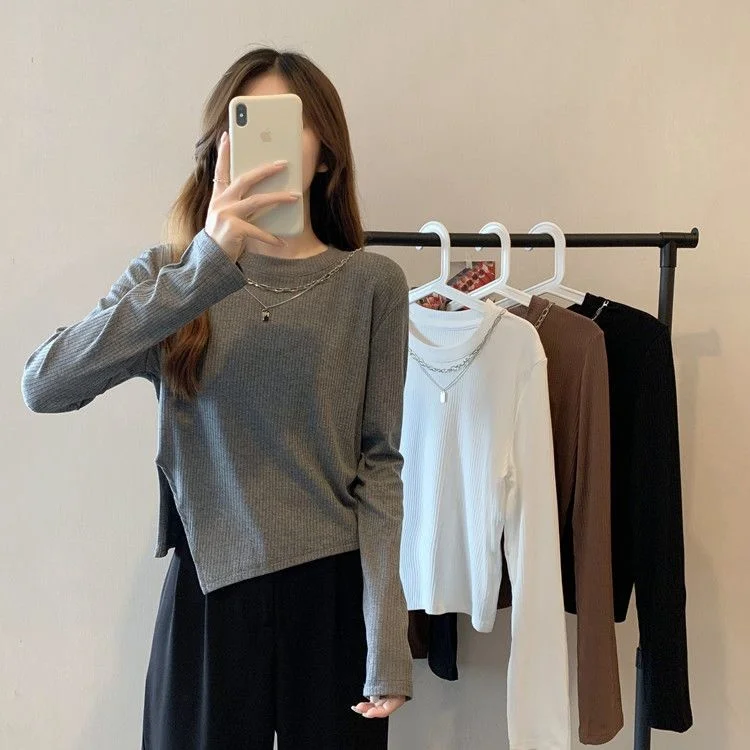Irregular Design Shirt with Long Sleeve T-shirt Women's Fashion Blusas Clothes for Women Tops Shirts Blouses
Irregular Design Shirt with Long Sleeve T-shirt Women's Fashion Blusas Clothes for Women Tops Shirts Blouses