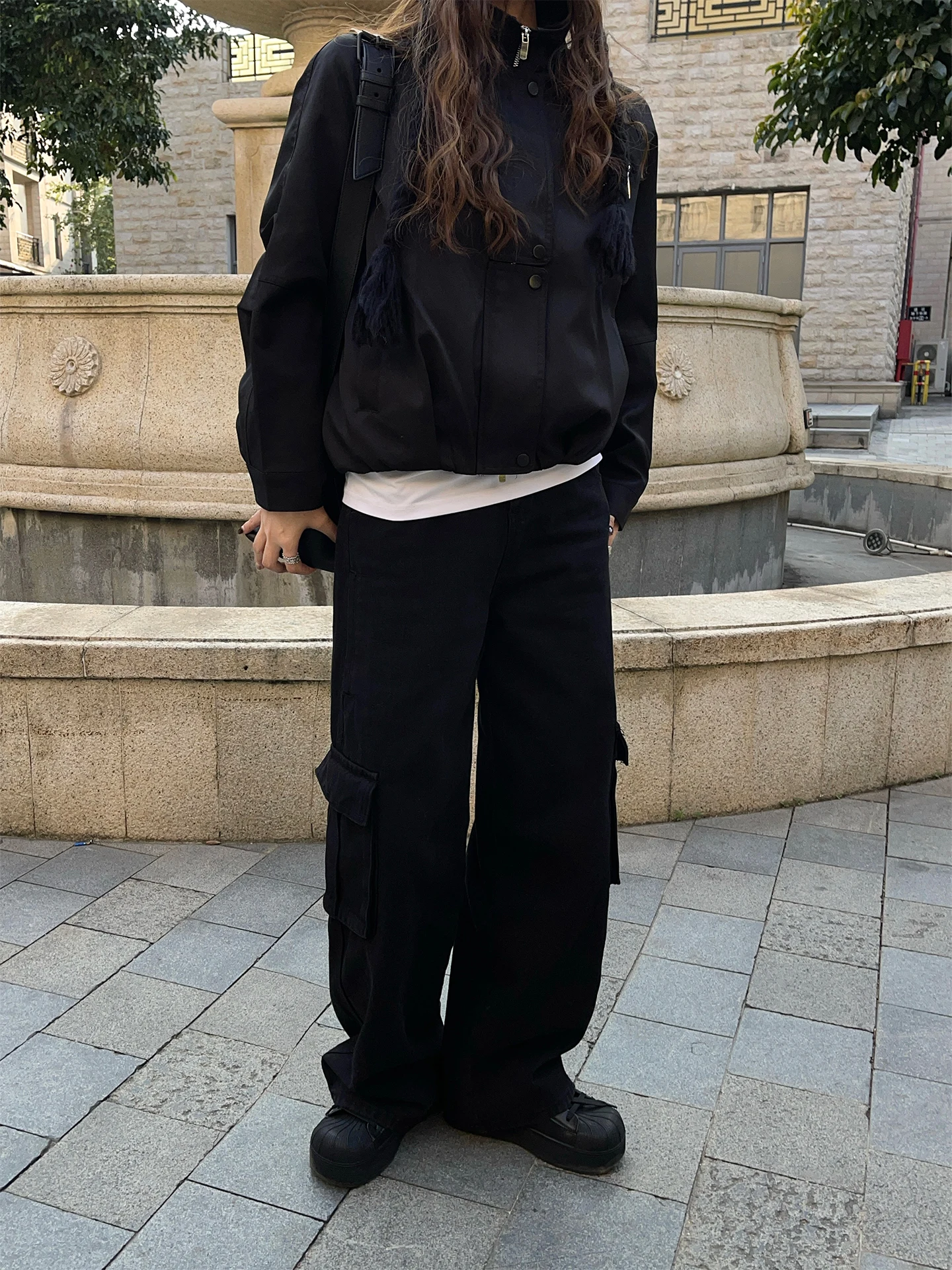 High Waist Wide Leg Bla Denim Jeans Women's Petite Loose Fitting Dra Straight Floor-Length Pants Workwear Sle
High Waist Wide Leg Bla Denim Jeans Women's Petite Loose Fitting Dra Straight Floor-Length Pants Workwear Sle