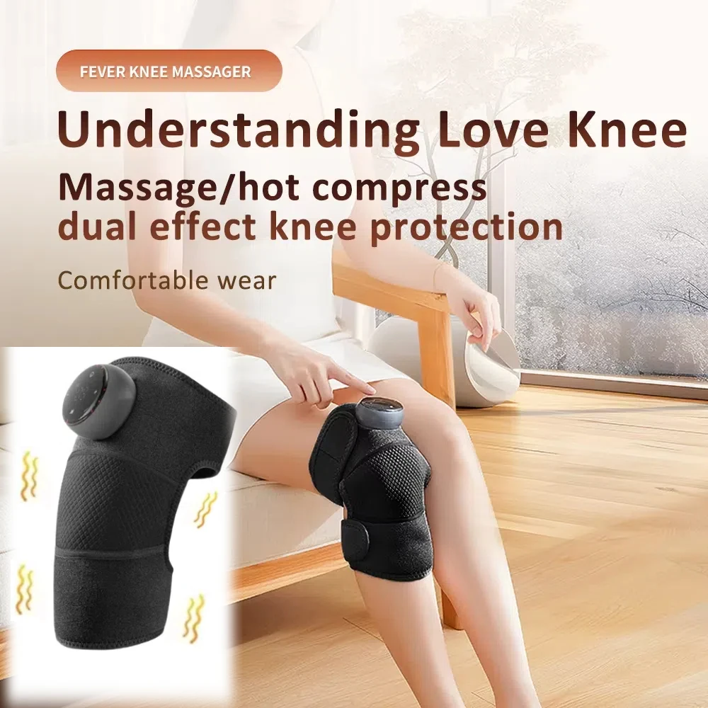 Heating Vibration Knee Pads with Touch Screen Digital Display 5-Speed Massage LED Color Light Therapeutic Hot Packs And Moxa Sa
Heating Vibration Knee Pads with Touch Screen Digital Display 5-Speed Massage LED Color Light Therapeutic Hot Packs And Moxa Sa