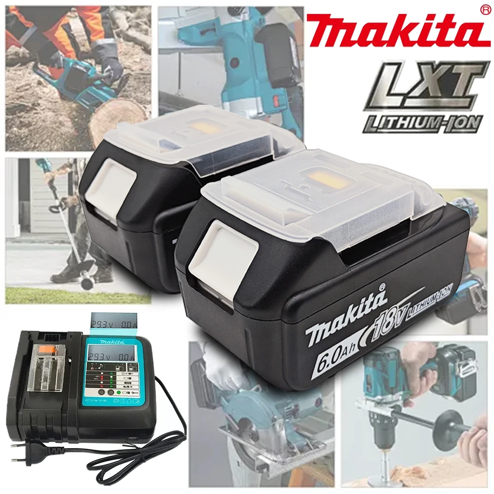 New 18V 6.0Ah Makita Li-ion Battery for Tools drill Power Tools BL1850b BL1850 BL1860 BL 1860 BL1830 BL1840 Lithium Battery
New 18V 6.0Ah Makita Li-ion Battery for Tools drill Power Tools BL1850b BL1850 BL1860 BL 1860 BL1830 BL1840 Lithium Battery